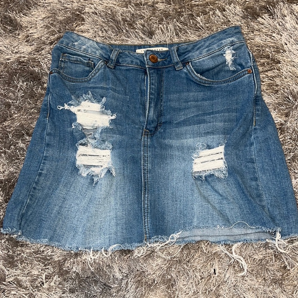 Denim skirt